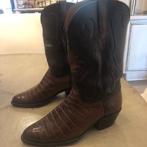 Men’s Black Jack Alligator boots Size 10EE
